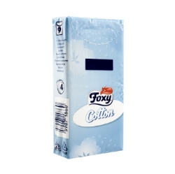 Picture of FOXY COTTON POCKET TISSUES 4ply 10fill(eu/plt)FSC®