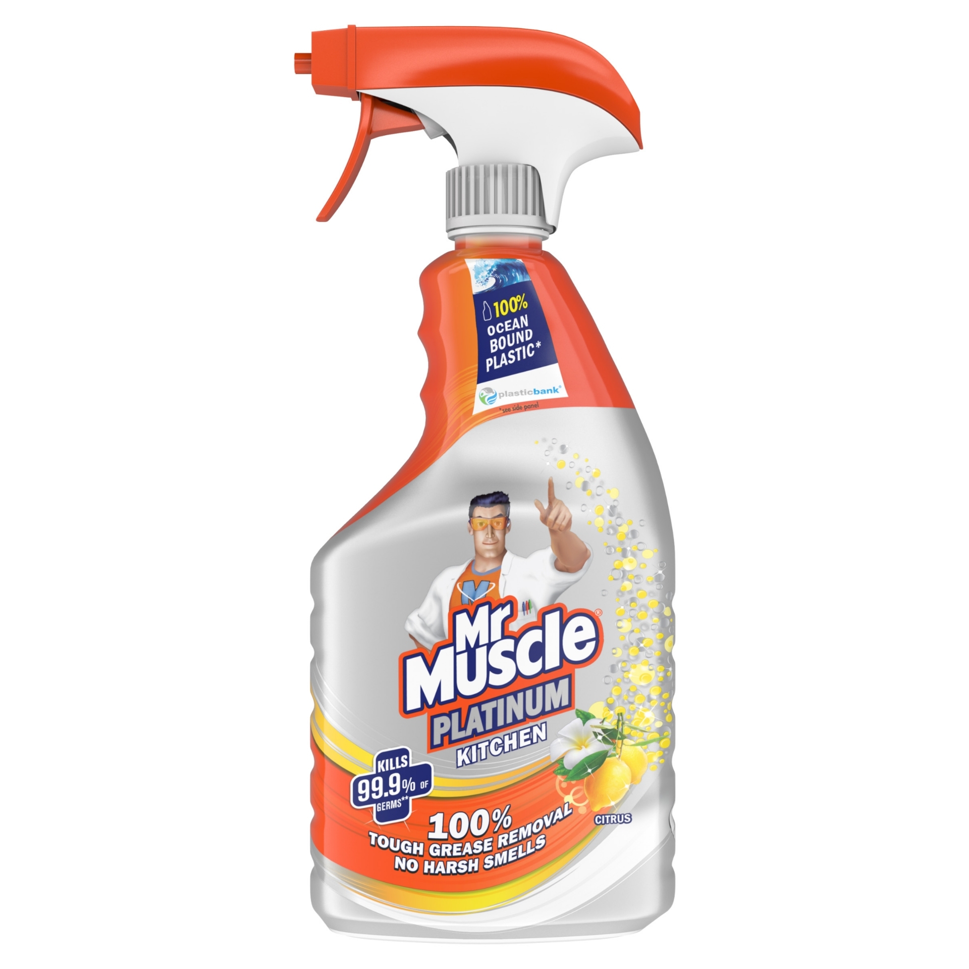 Picture of MR MUSCLE PLATINUM KITCHEN SPRAY CITRUS CO:NL