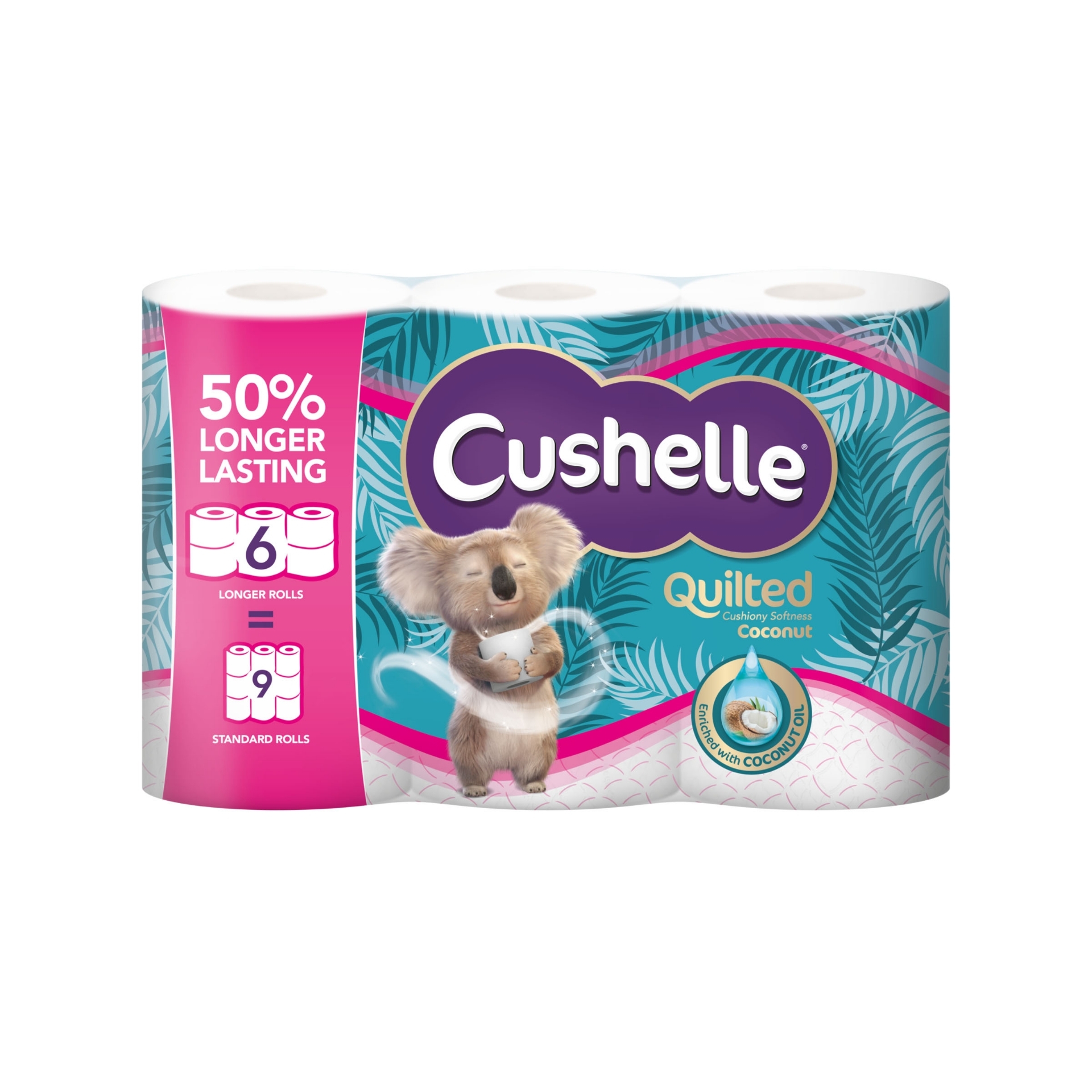 Picture of CUSHELLE QUILT TOILET ROLL COCNT(6r=9r)236Sht FSC®