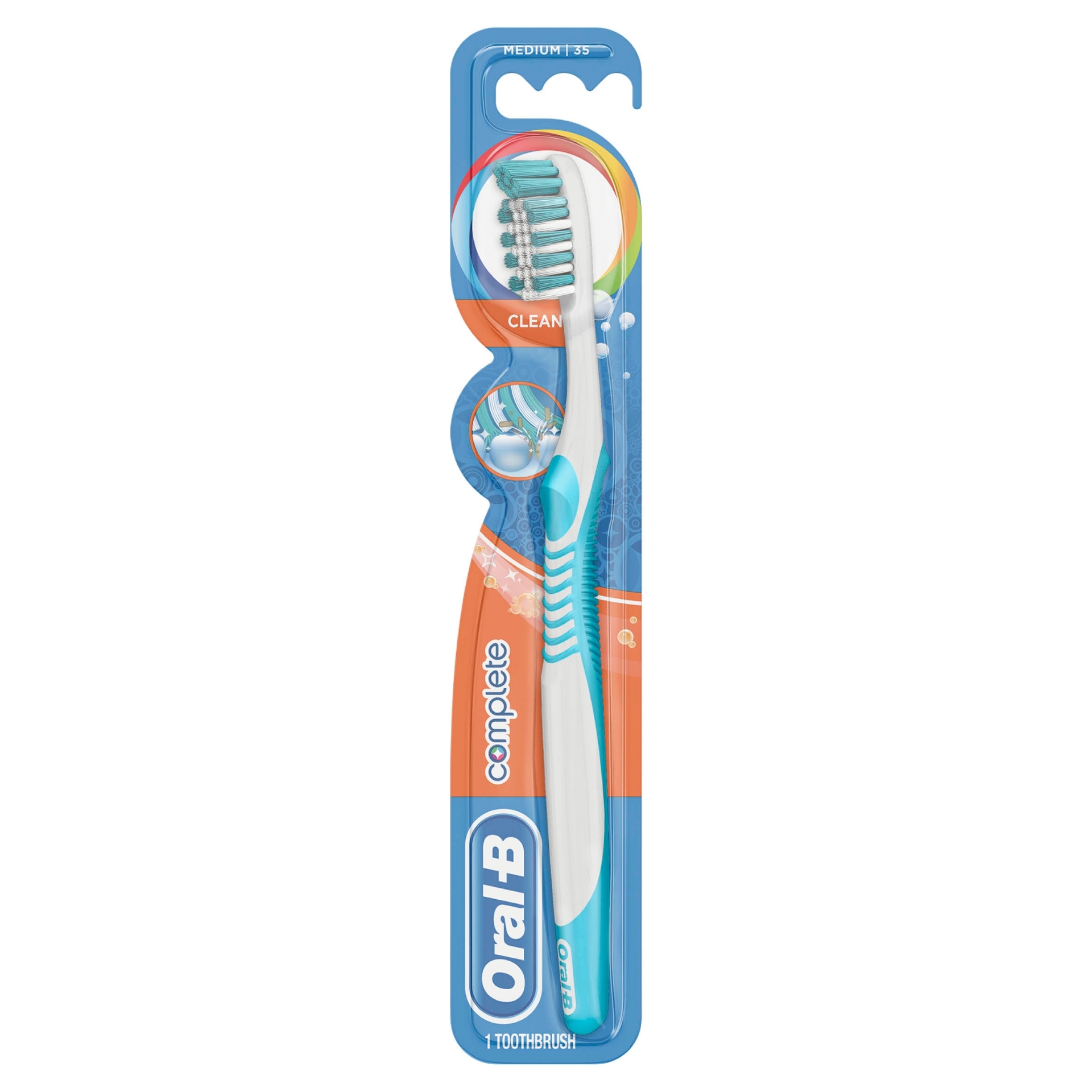 Picture of ORAL B TOOTHBRUSH COMPLETE MEDIUM ASSORT CO:IE(c)