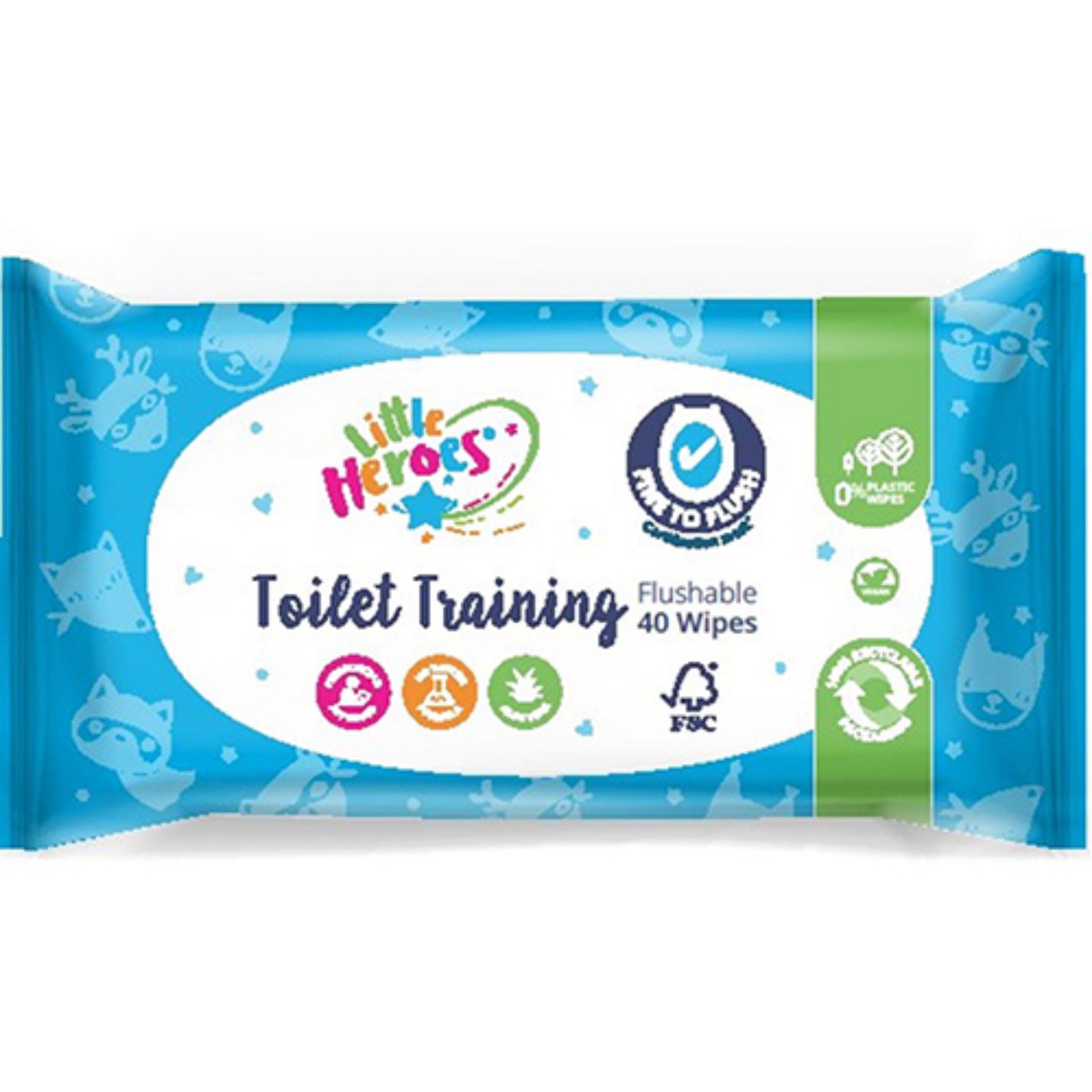 Picture of LITTLE HEROES TOILET TRAINING WIPES FSC® (LHTT)