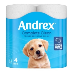 Picture of ANDREX TOILET ROLL COMP CLEAN 2Ply 190Sht (P) FSC®