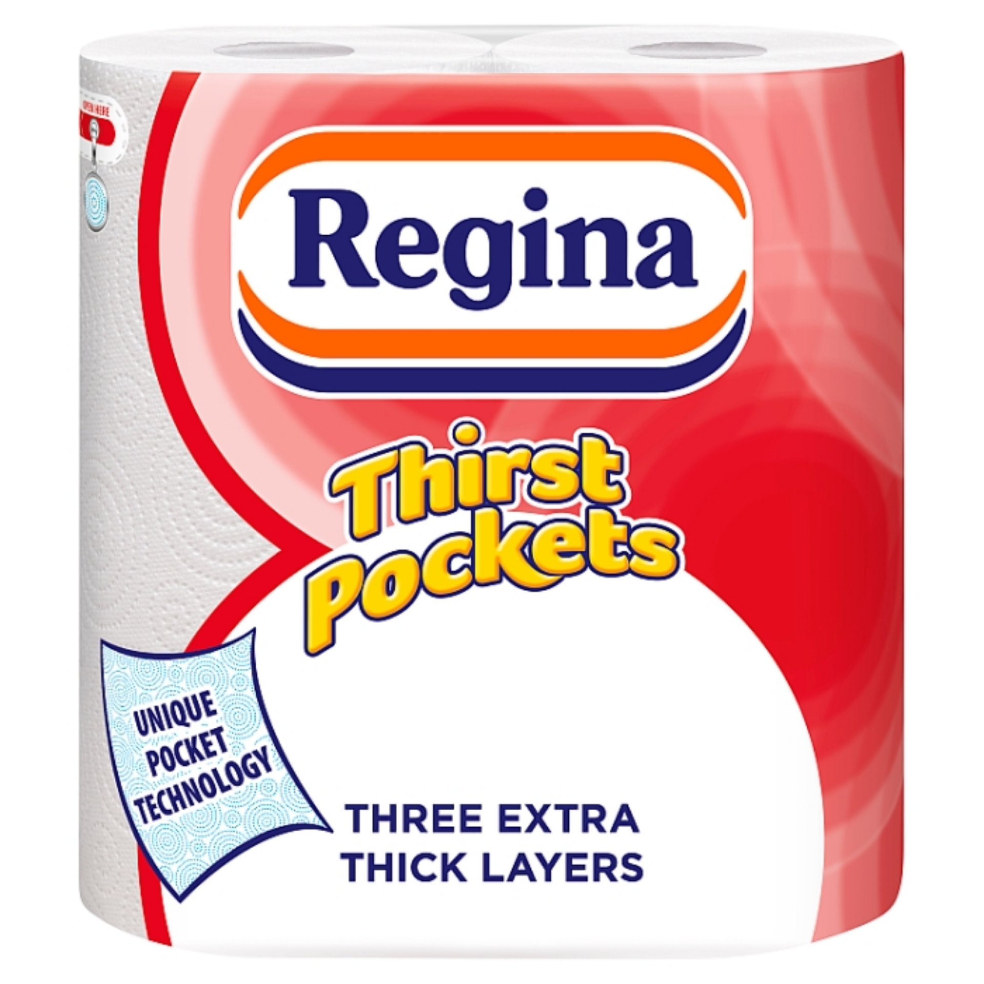Picture of REGINA THIRST POCKETS 3ply KITCHEN ROLL 50sht FSC®