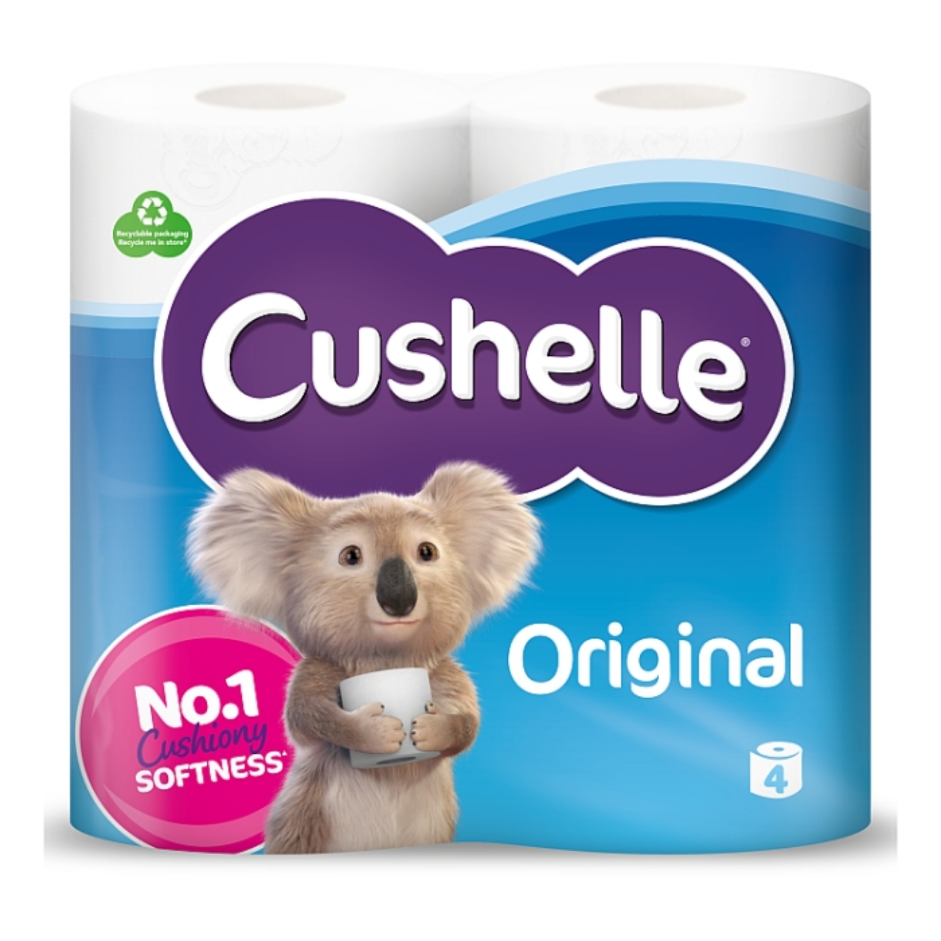 Picture of CUSHELLE ORIGINAL TOILET ROLL 180sht FSC®