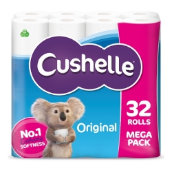 Picture of CUSHELLE ORIGINAL TOILET ROLL MEGA 180sht(P) FSC®