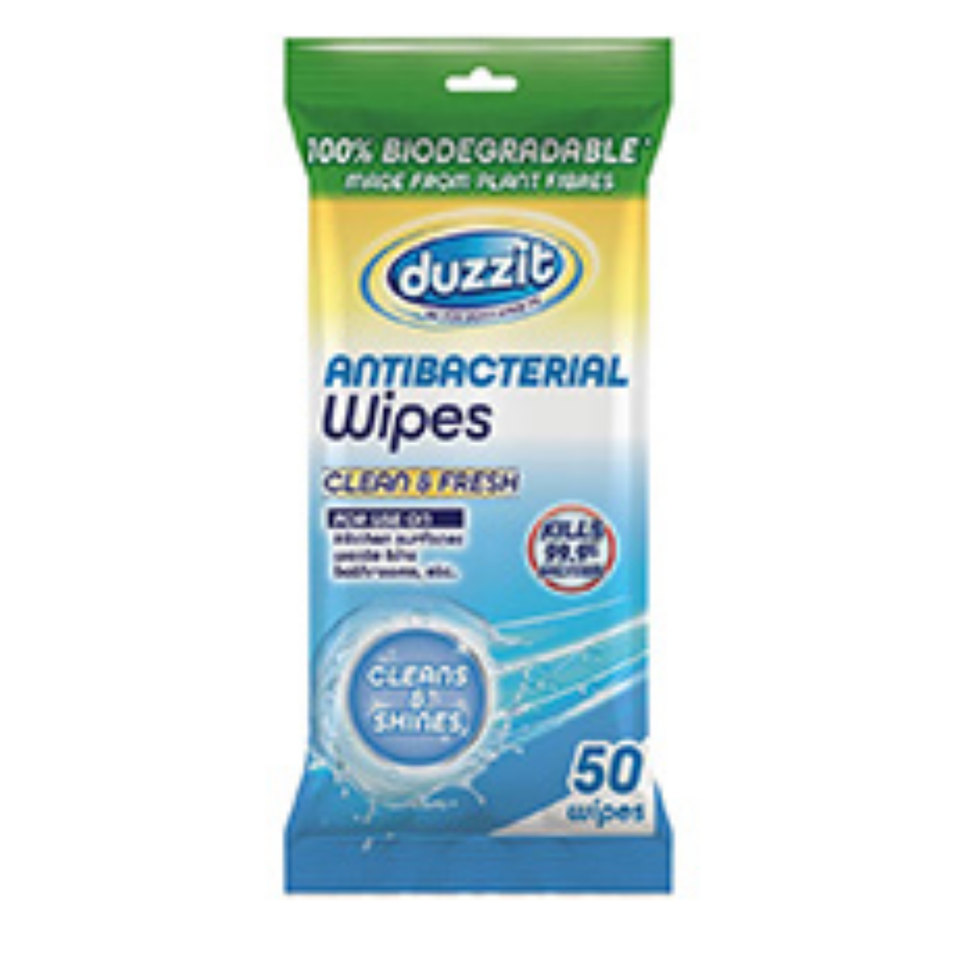 Picture of DUZZIT WIPES - BIODEGRADABLE ANTI-BAC_