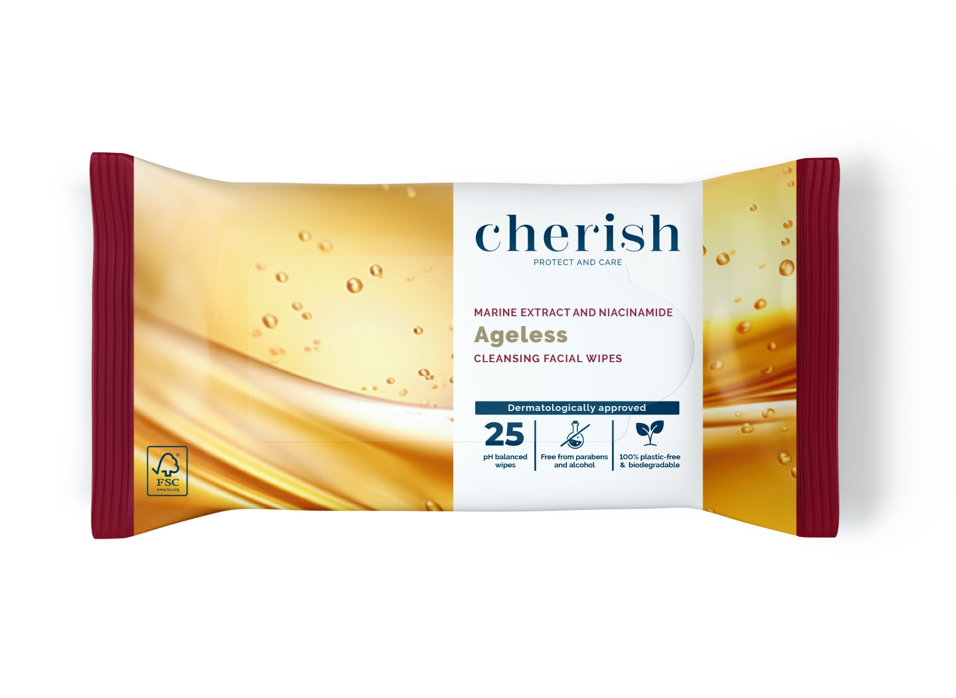 Picture of CHERISH AGELESS CLEANSING WIPES (CHAGE) FSC®
