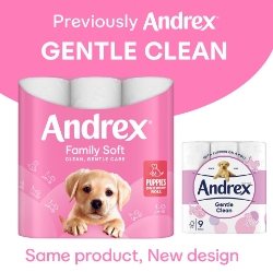 Picture of ANDREX TOILET ROLL FAMILY SOFT 2Ply 170sht FSC®