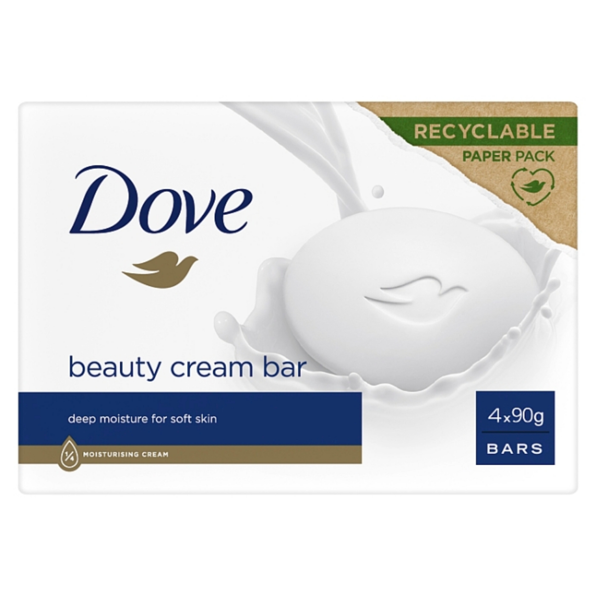 Picture of DOVE SOAP BAR - CREAM ORIGINAL 4pk CO:DE (wsl)