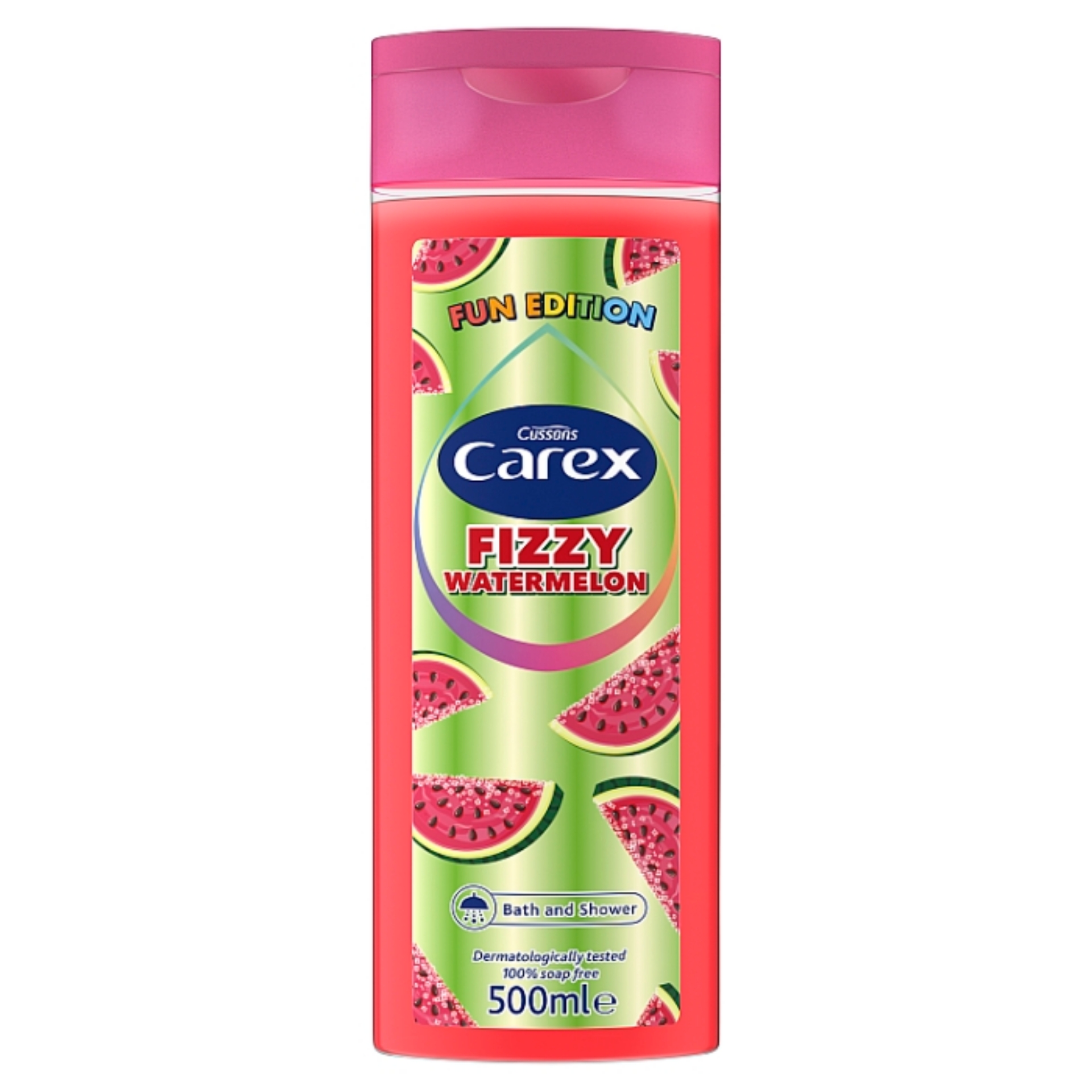 Picture of CAREX SHOWER & BATH - FIZZY WATERMELON (No ROI)
