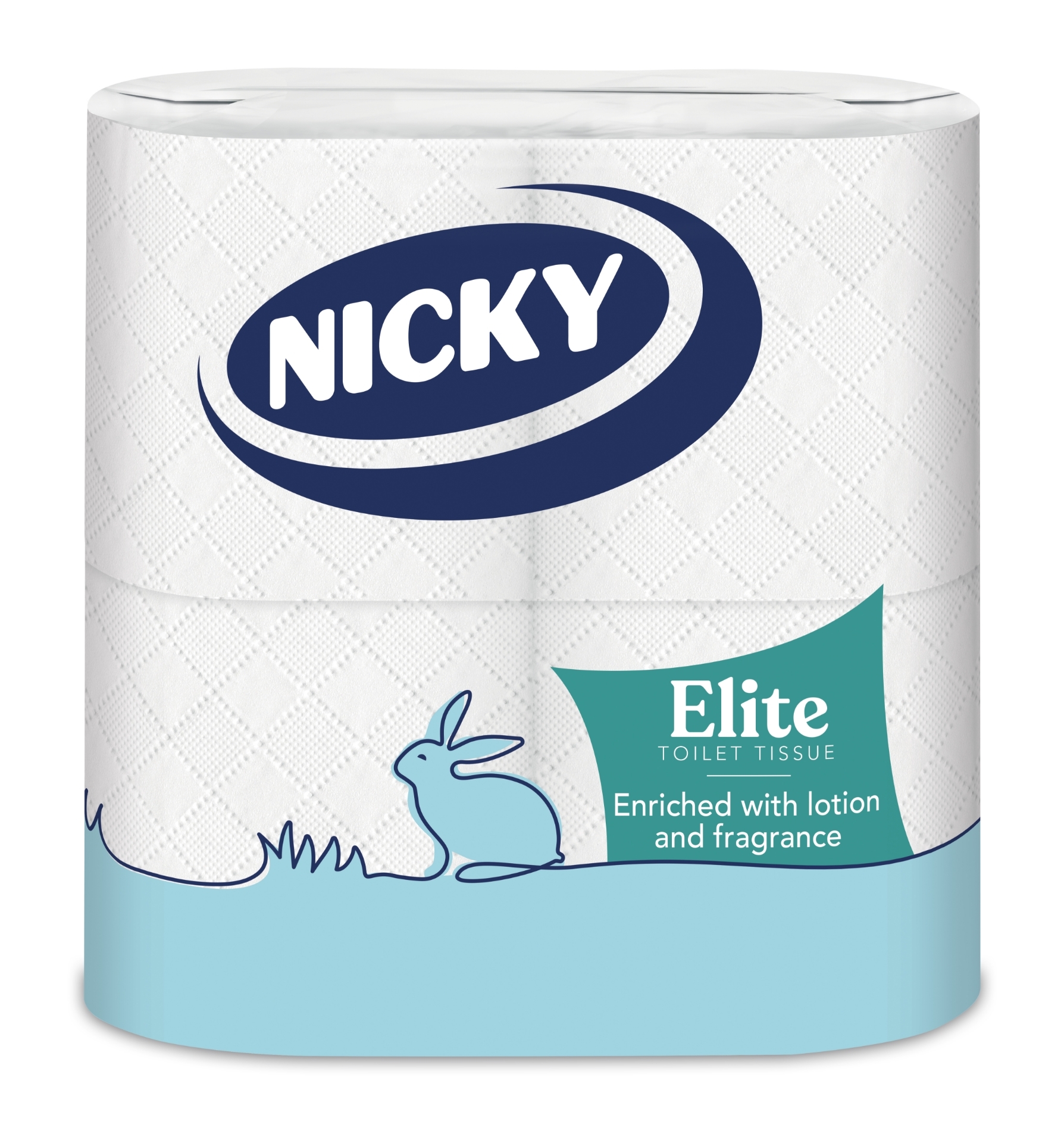 Picture of NICKY ELITE TOILET ROLL 3ply WHITE 168Sht (P) FSC®
