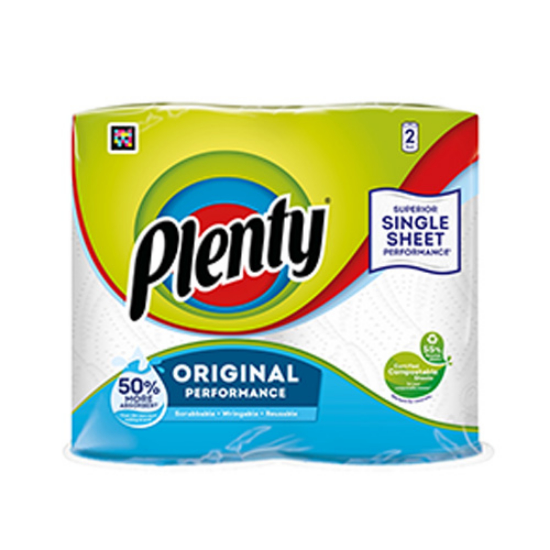 Picture of PLENTY ORIGINAL KITCHEN TOWEL (2x95Sh) FSC® 11033 
