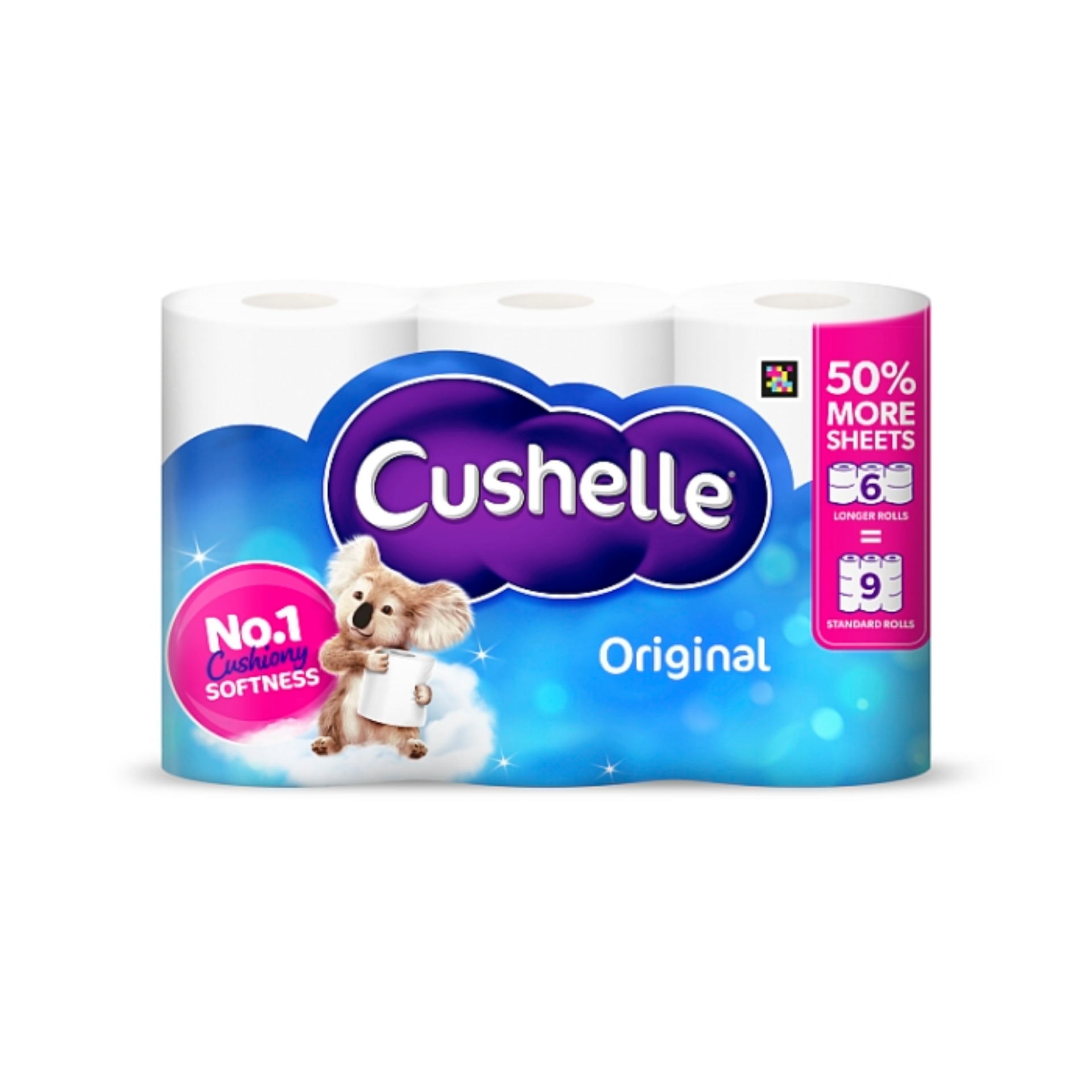 Picture of CUSHELLE ORIGINAL TOILET ROLL(6r=9r)270ShFSC®10017