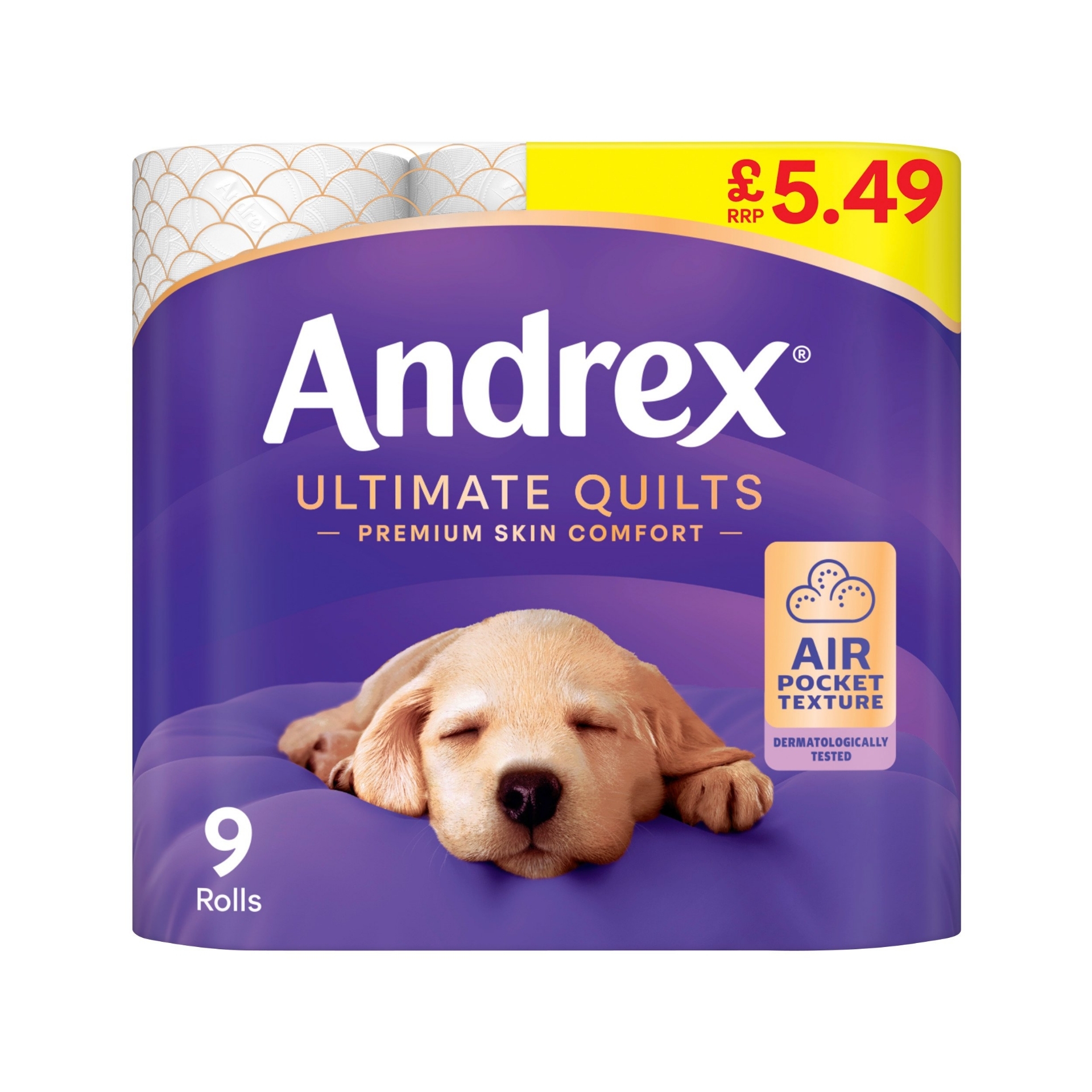 Picture of ANDREX TOILET ROLL ULTIMATE QUILT £5.49 155Sh FSC®