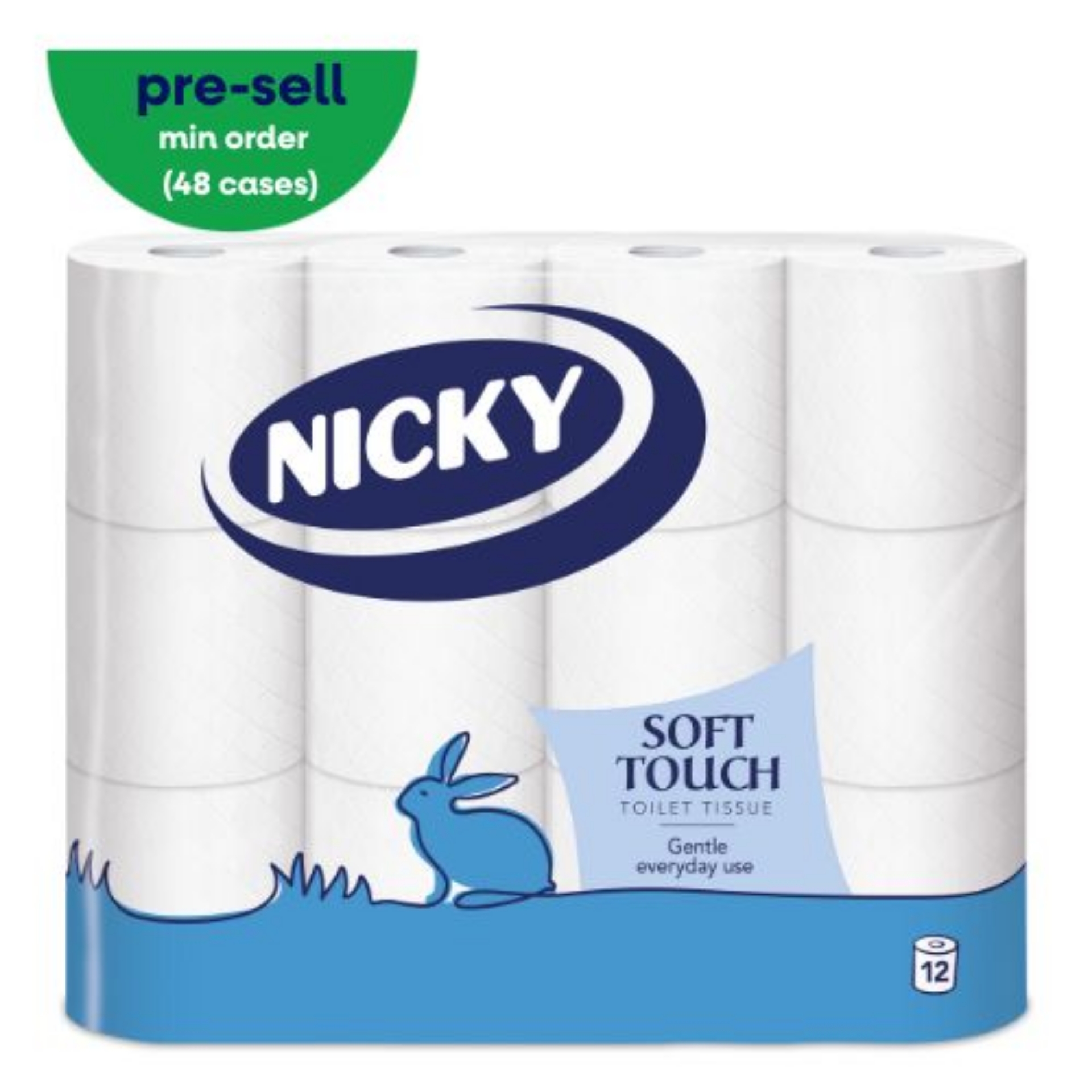 Picture of NICKY SOFT TOUCH TOILET ROLL 2ply 190sht FSC®