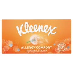 Picture of KLEENEX ALLERGY COMFORT TISSUES 3ply (wsl) FSC® 