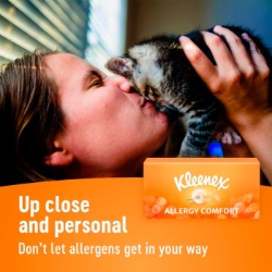 Picture of KLEENEX ALLERGY COMFORT TISSUES 3ply (wsl) FSC® 