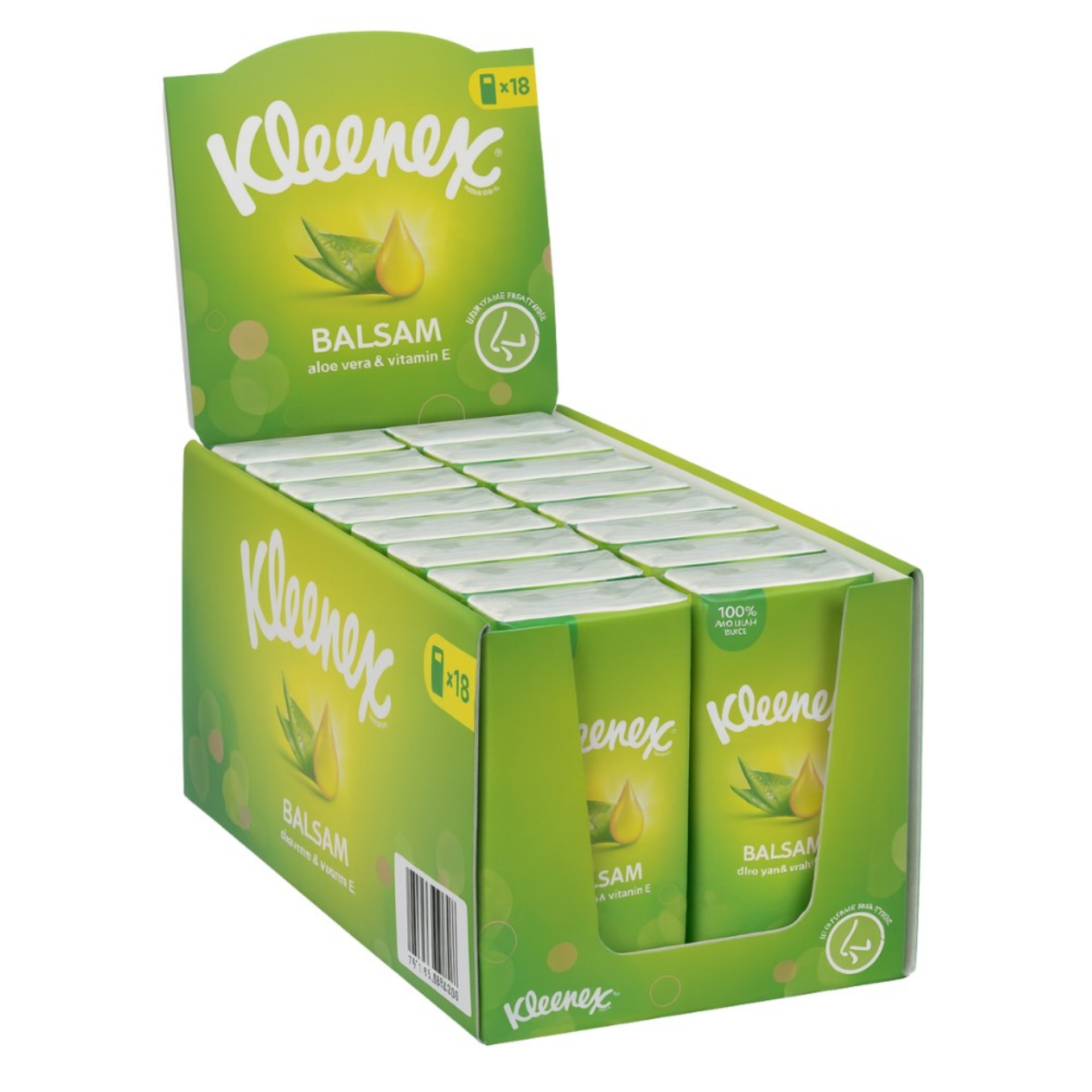Picture of KLEENEX BALSAM POCKET TISSUES SINGLE PACK(wsl)